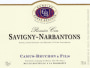 Domaine Camus-Bruchon Savigny Les Beaune Narbontons Premier Cru 2010 Front Label