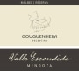 Gouguenheim Reserva Malbec 2011 Front Label