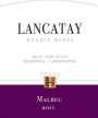 Huarpe Lancatay Malbec 2011 Front Label