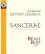 Domaine Reverdy Ducroux Sancerre Beau Roy Blanc 2010 Front Label