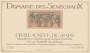 Domaine des Senechaux Chateauneuf-du-Pape 2004 Front Label