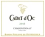 Baron Philippe de Rothschild Cadet d'Oc Chardonnay 2013 Front Label