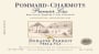 Domaine Parigot Pommard-Charmots Premier Cru 1999 Front Label