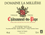Domaine La Milliere Chateauneuf-du-Pape Vieilles Vignes 2011 Front Label