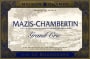Maison Champy Mazis Chambertin Grand Cru 2004 Front Label