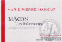 Marie-Pierre Manciat Macon Morizottes 2011 Front Label