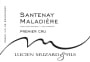 Muzard Santenay Maladiere Premier Cru 2014 Front Label