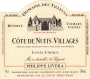 Philippe Livera Cote de Nuits Villages 2010 Front Label