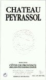 Peyrassol Cotes de Provence Rose 2012 Front Label