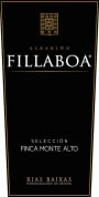 Bodegas Fillaboa Seleccion Finca Monte Alto Albarino 2012 Front Label
