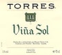 Torres Vina Sol (1.5L) 1999 Front Label