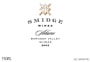 Smidge Wines Adamo Shiraz 2005 Front Label