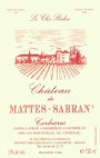 Chateau De Mattes Sabran Corbieres Le Clos Redon 2013 Front Label