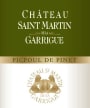 Chateau St. Martin de la Garrigue Picpoul de Pinet 2012 Front Label