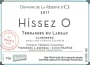 Domaine de La Reserve d'O Terrasses du Larzac Hissez O 2011 Front Label