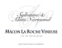 Domaine Normand Macon La Roche Vineuse 2012 Front Label