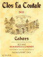 Clos La Coutale Cahors 2011 Front Label
