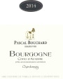 Pascal Bouchard Bourgogne Chardonnay 2014 Front Label