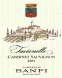 Banfi Tavernelle Cabernet Sauvignon 2003 Front Label