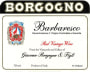 Borgogno Barbaresco 1986 Front Label