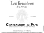 Chateau La Nerthe Chateauneuf-Du-Pape Les Granieres 2010 Front Label