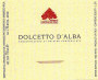 Cantina del Pino Dolcetto d'Alba 2012 Front Label
