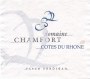 Domaine Chamfort Cotes du Rhone 2013 Front Label