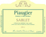 Domaine de Piaugier Blanc 2011 Front Label