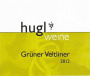 Hugl Gruner Veltliner 2012 Front Label