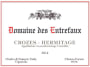 Domaine des Entrefaux Crozes-Hermitage 2014 Front Label