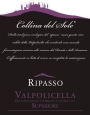 Societa' Agricola Collina Del Sole Valpolicella Ripasso Superiore 2013 Front Label