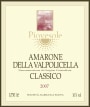 Società Agricola Eleva Piovesole Amarone della Valpolicella Classico 2007 Front Label