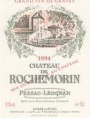 Chateau Rochermorin Pessac-Leognan Rouge (half-bottle) 1994 Front Label