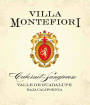Villa Montefiori Cabernet-Sangiovese 2012 Front Label