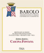 Cascina Fontana Barolo 2006 Front Label