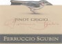 Società Agricola Ferruccio Sgubin Collio Pinot Grigio 2013 Front Label