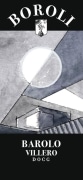 Boroli Barolo Villero 2009 Front Label