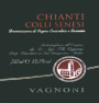 Società Agricola Fratelli Vagnoni Chianti Colli Senesi 2013 Front Label