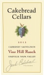 Cakebread Vine Hill Ranch Cabernet Sauvignon 2012 Front Label