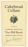 Cakebread Vine Hill Ranch Cabernet Sauvignon 2013 Front Label