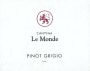 Le Monde Pinot Grigio 2014 Front Label