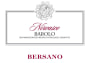 Bersano Barolo Nirvasco 2011 Front Label