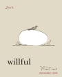 Willful Winemaker Cuvee Pinot Noir 2014 Front Label