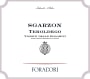 Foradori Sgarzon Teroldego 2014 Front Label