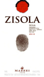 Zisola Sicilia Nero d'Avola 2010 Front Label