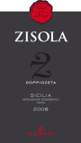 Zisola Doppiozeta Noto Rosso 2008 Front Label