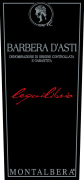 Montalbera Lequilibrio Barbera d'Asti Superiore 2012 Front Label