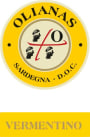 Olianas Vermentino 2014 Front Label