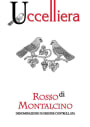 Uccelliera Rosso di Montalcino 2009 Front Label