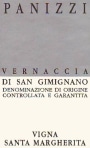 Societa Agricola Panizzi Vernaccia di San Gimignano Vigna Santa Margherita 2009 Front Label